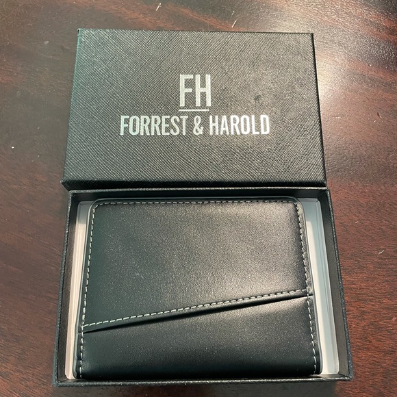 Forrest & Harold Slim RFID Bifold wallet - Picture 1 of 2